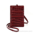 Ysure leather jersey back clip credit card holder